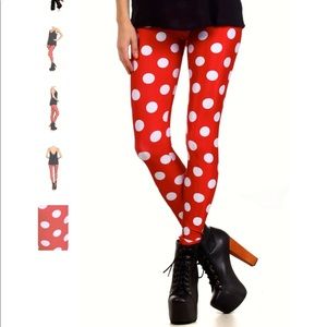 Poprageous Minnie leggings